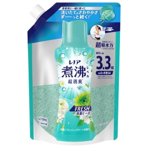 【お取り寄せ商品】レノア煮沸消臭抗菌ビーズ 太陽とフレッシュグリーンの香り 詰替超特大 1410ml