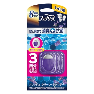 ファブリーズ トイレ用 消臭＋抗菌 フレッシュ・クリーン・ラベンダー 詰替 3回分