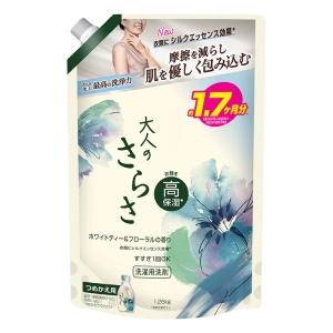大人のさらさ 洗濯洗剤 液体 ホワイトティー＆フローラルの香り 超ジャンボ 1260g