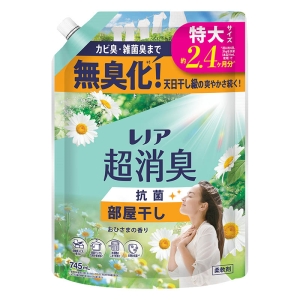 レノア 超消臭 抗菌 柔軟剤 部屋干し おひさまの香り 特大 詰替 745ml