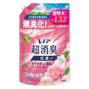 レノア 超消臭 抗菌 柔軟剤 フローラルブーケの香り 超特大 詰替 1335ｍL