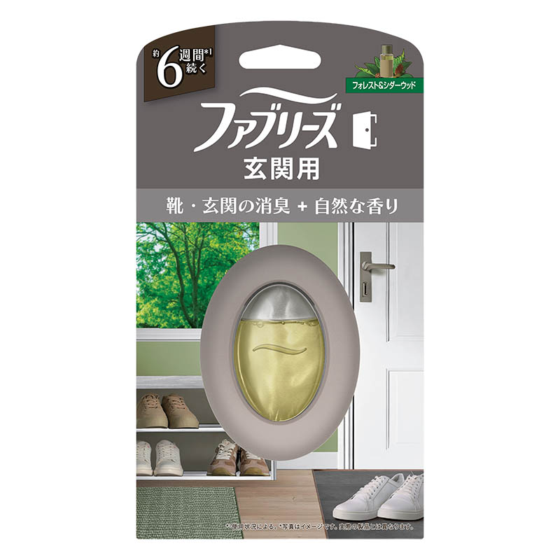 【お取り寄せ商品】ファブリーズ 玄関用消臭剤 プレミアムシリーズ フォレスト＆シダーウッドの香り 本体 7mL