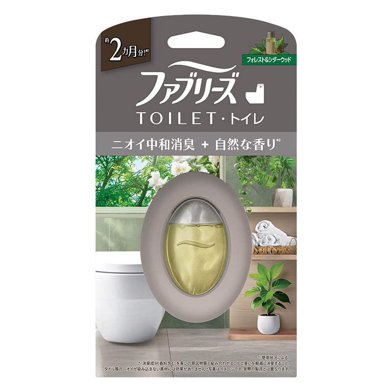 ファブリーズ トイレ用消臭剤 プレミアムシリーズ フォレスト＆シダーウッドの香り 6.3mL