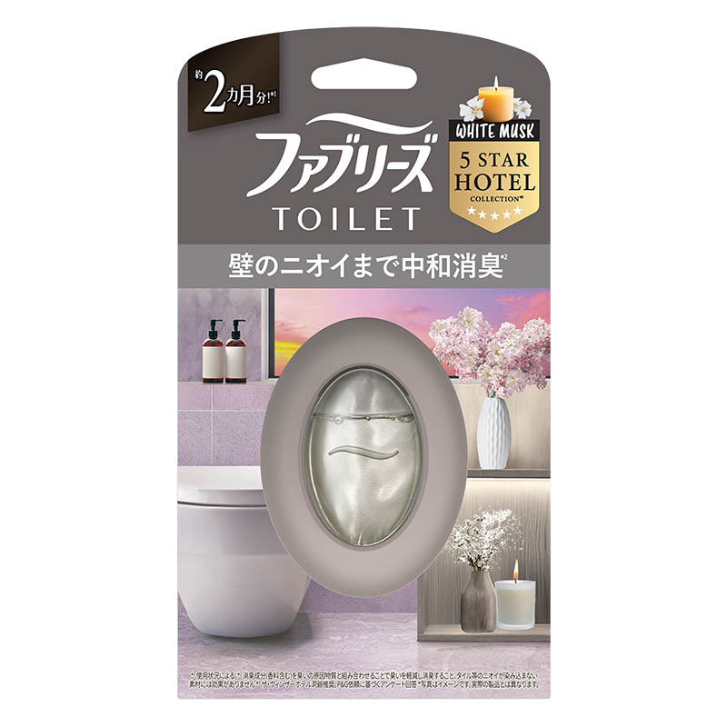 ファブリーズ トイレ用消臭剤 プレミアムシリーズ ホワイトムスクの香り 6.3mL