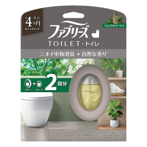 ファブリーズ トイレ用消臭剤 プレミアムシリーズ フォレスト＆シダーウッドの香り本体 6.3mL＋詰め替え 6.3mL
