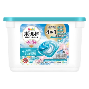 ボールド 洗濯洗剤 太陽のジェルボール 4 in 1 爽やかおひさまとフレッシュサボンの香り 本体 14個