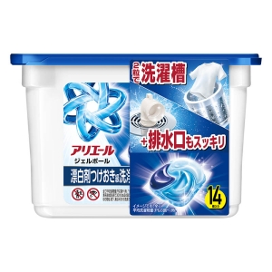 アリエール 洗濯洗剤 ジェルボールプロ 漂白剤つけおき級洗浄 清潔でさわやかな香り 本体 14個