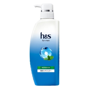 h&s for men リフレッシュEX コンディショナー ポンプ 350g ベルガモットメンソールの香り【医薬部外品】