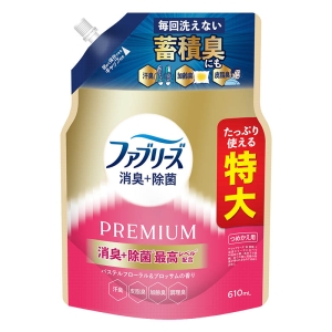 ファブリーズ 消臭＋除菌 PREMIUM パステルフローラル＆ブロッサムの香り 詰め替え 特大 610ml