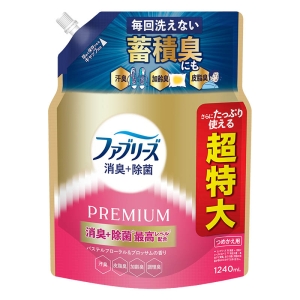 ファブリーズ 消臭＋除菌 PREMIUM パステルフローラル＆ブロッサムの香り 詰め替え 超特大 1240mL