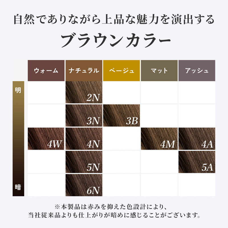 泡クリームカラー 4Ａヴェールアッシュ 白髪用【医薬部外品】