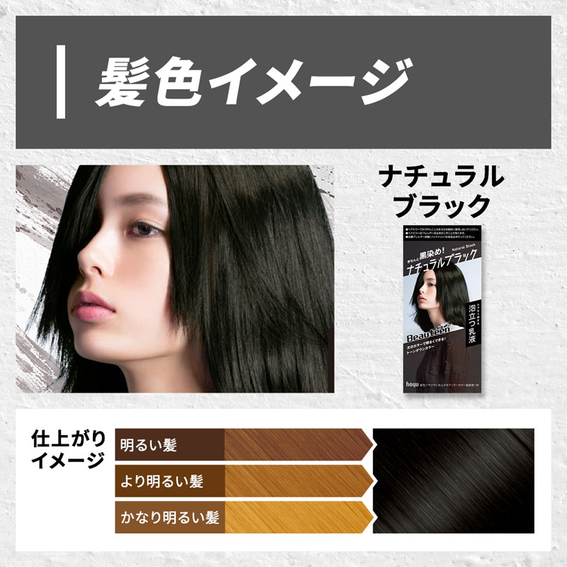 ビューティーン トーンダウンカラー ナチュラルブラック