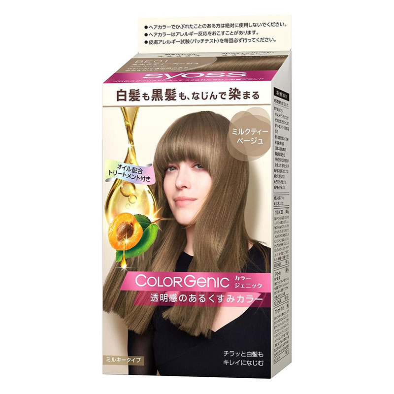 サイオス カラージェニック ミルキーヘアカラー BE01 ミルクティーベージュ