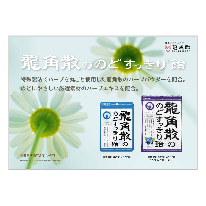 龍角散ののどすっきり飴カシス&ブルーベリー 75ｇ