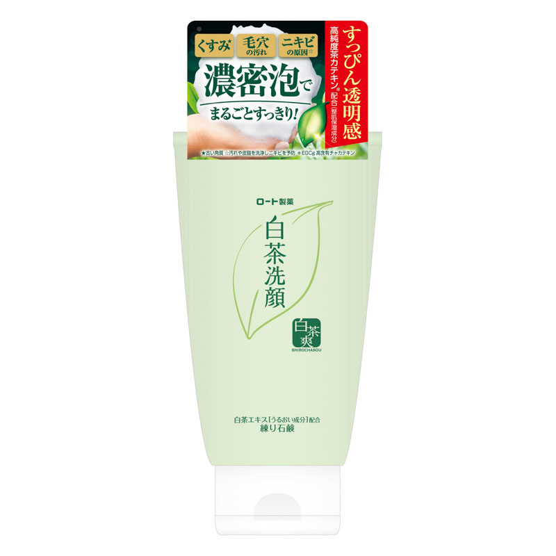 白茶爽 白茶練り石鹸 120g