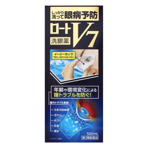 【第3類医薬品】ロートナノ洗眼薬V7 500ml