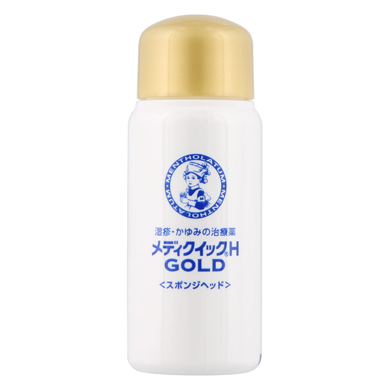 【指定第2類医薬品】メンソレータム メディクイックHゴールド (スポンジヘッド) 50ml