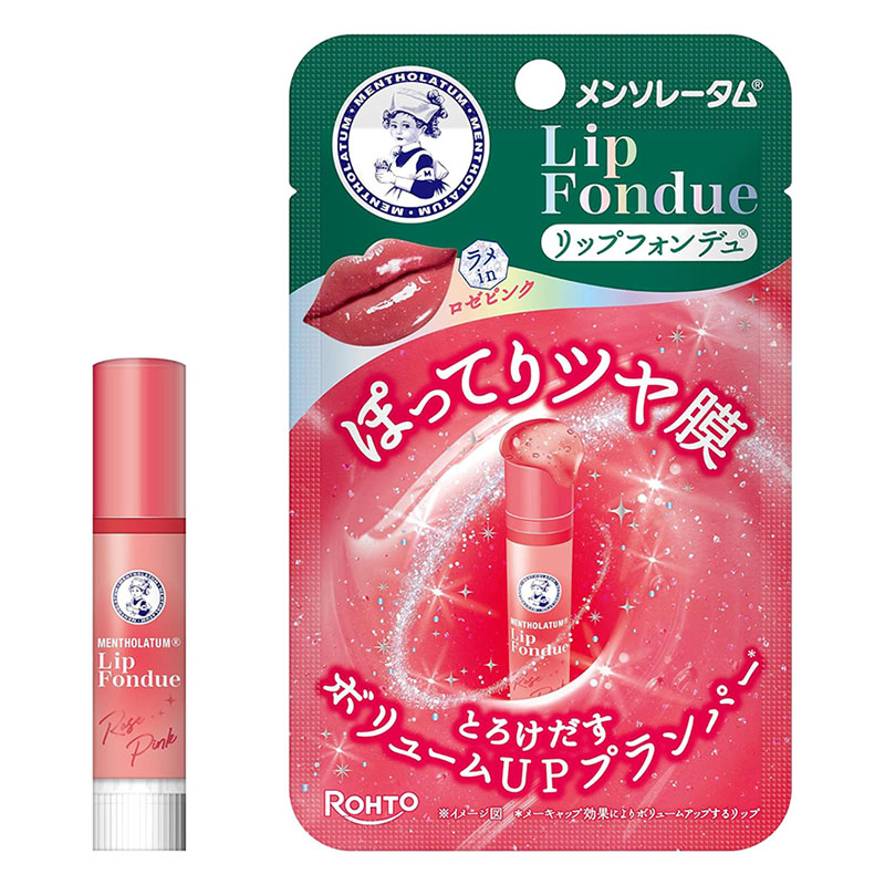 メンソレータム リップフォンデュ ロゼピンク 3.2g