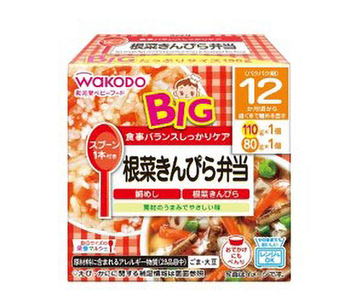 BIGサイズの栄養マルシェ 根菜きんぴら弁当 110+80g