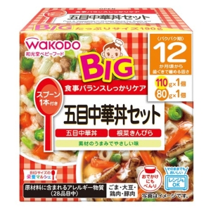 BIGサイズの栄養マルシェ 五目中華丼セット 110+80g