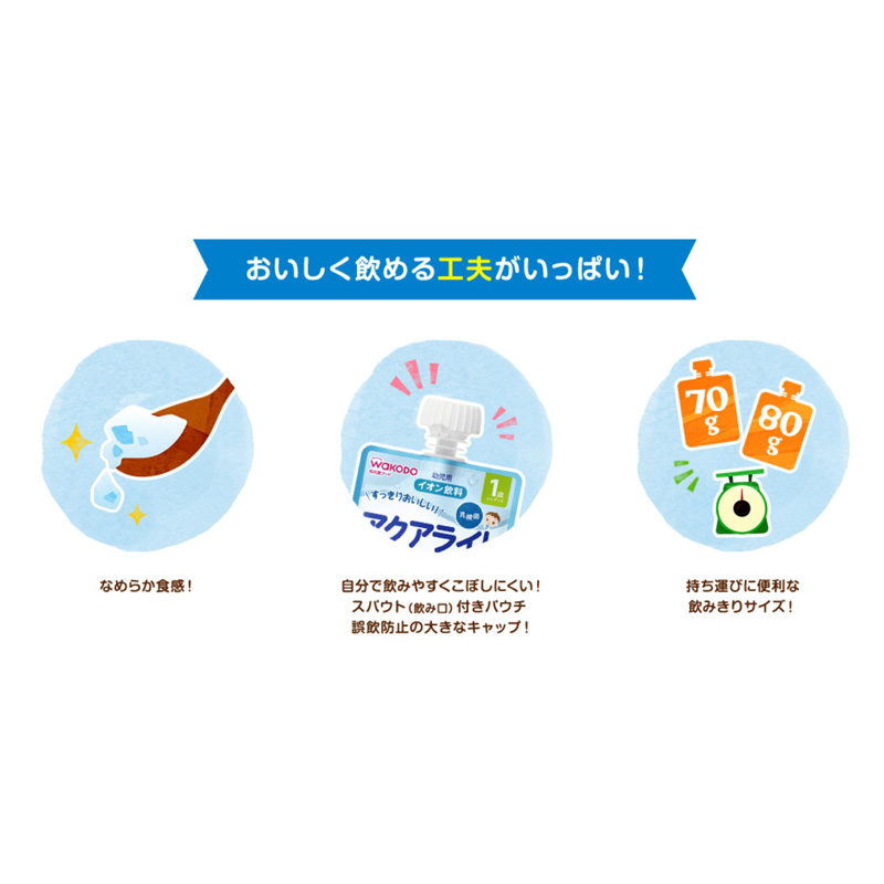 1歳からのMYジュレドリンク 1｜2食分の野菜&くだもの ぶどう味 70g