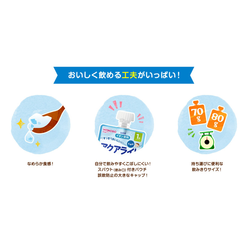 1歳からのMYジュレドリンク なめらか野菜&くだものヨーグルト味 70g