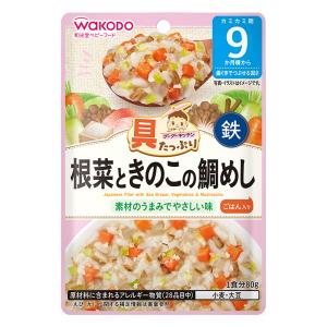 具たっぷりグーグーキッチン 根菜ときのこの鯛めし 80g