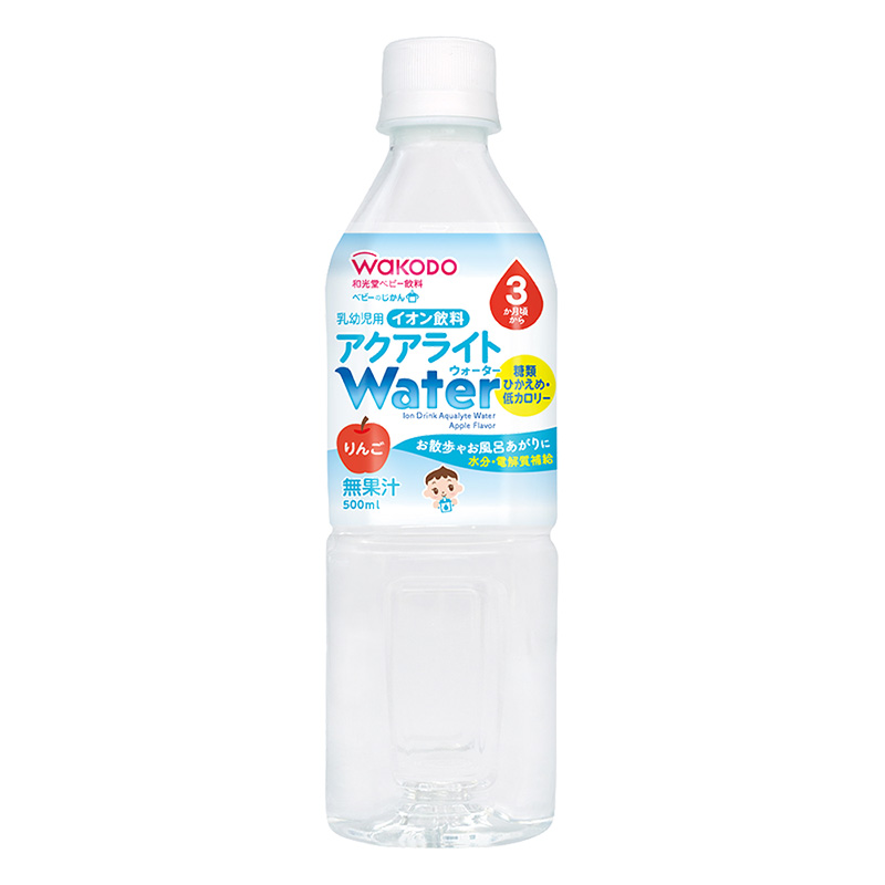ベビーのじかんアクアライトWaterりんご 3か月頃から 500ml