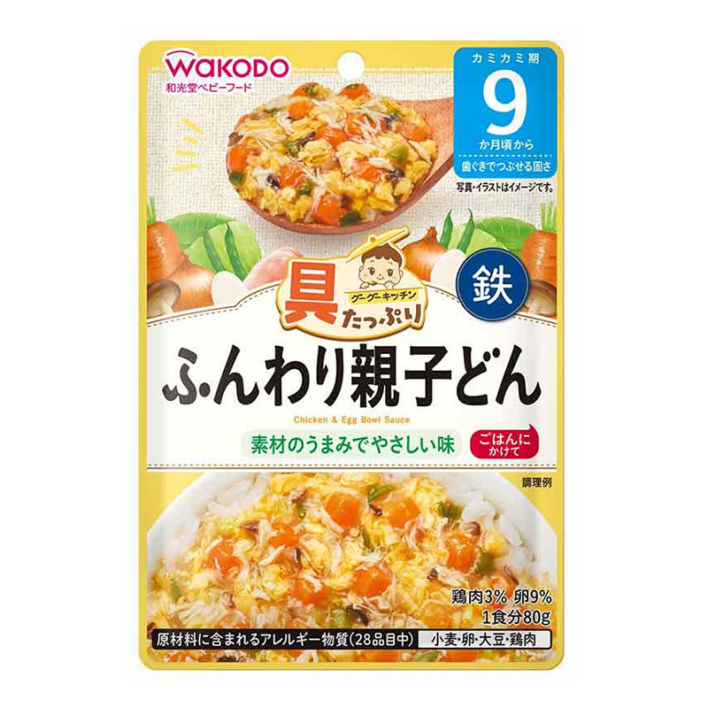 具たっぷりグーグーキッチン ふんわり親子どん 80g