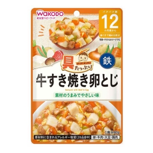 具たっぷりグーグーキッチン 牛すき焼き卵とじ 80g