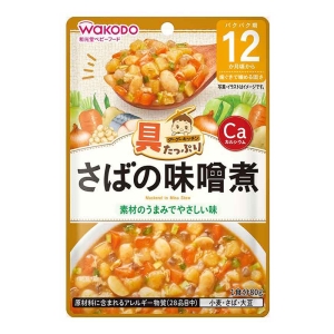 具たっぷりグーグーキッチン さばの味噌煮 80g