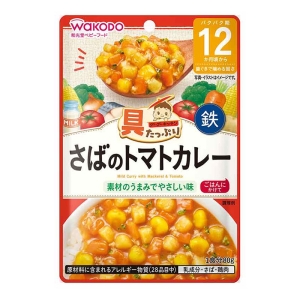 具たっぷりグーグーキッチン さばのトマトカレー 80g
