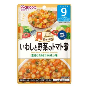具たっぷりグーグーキッチン いわしと野菜のトマト煮 80g