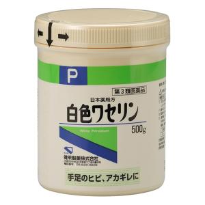 【第3類医薬品】白色ワセリン 500g
