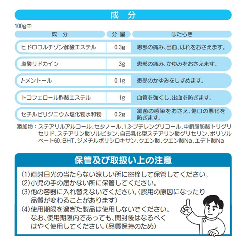 【指定第2類医薬品】プリザSクリーム 20g