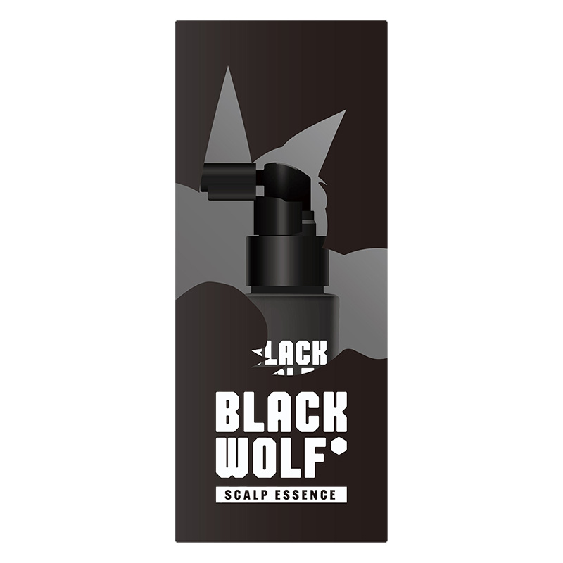 BLACK WOLF（ブラックウルフ）プレミアム スカルプエッセンス 無香料 本体 50ml 男性用 大正製薬