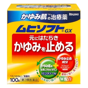 【第3類医薬品】ムヒソフトGX 100g