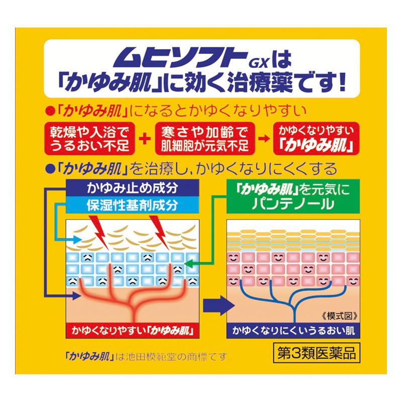 【第3類医薬品】ムヒソフトGX 150g