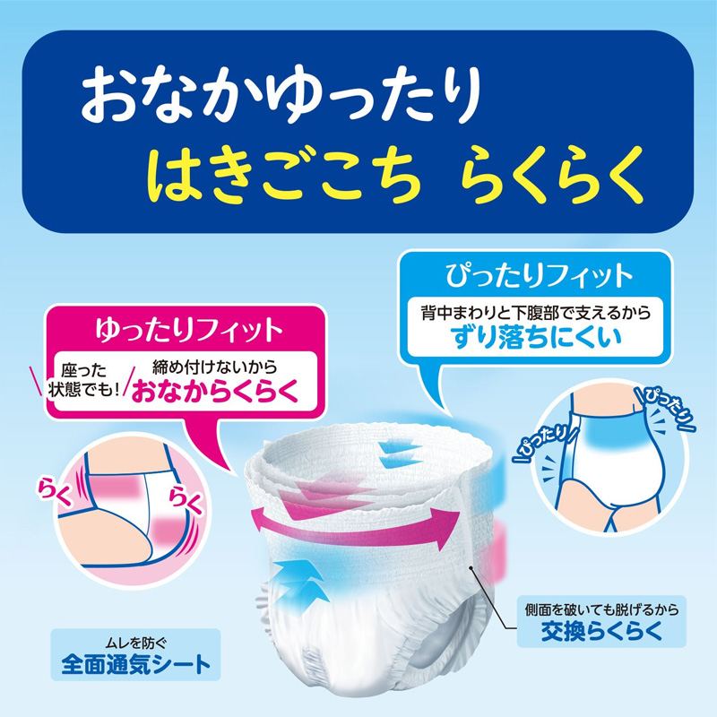 サルバやわ楽パンツM-L 34枚