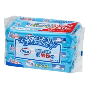 サルバ お肌にやさしいおしりふき 80枚×3パック