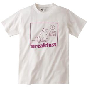 レスキューTシャツ「朝食を食べよう！」ホワイト