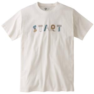 レスキューTシャツ「［始める］を始める」ホワイト