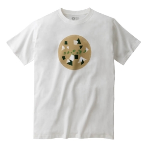 レスキューＴシャツ「味噌汁」ホワイト