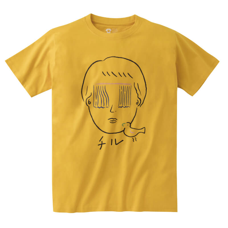 レスキューＴシャツ「Chill　チル」イエロー