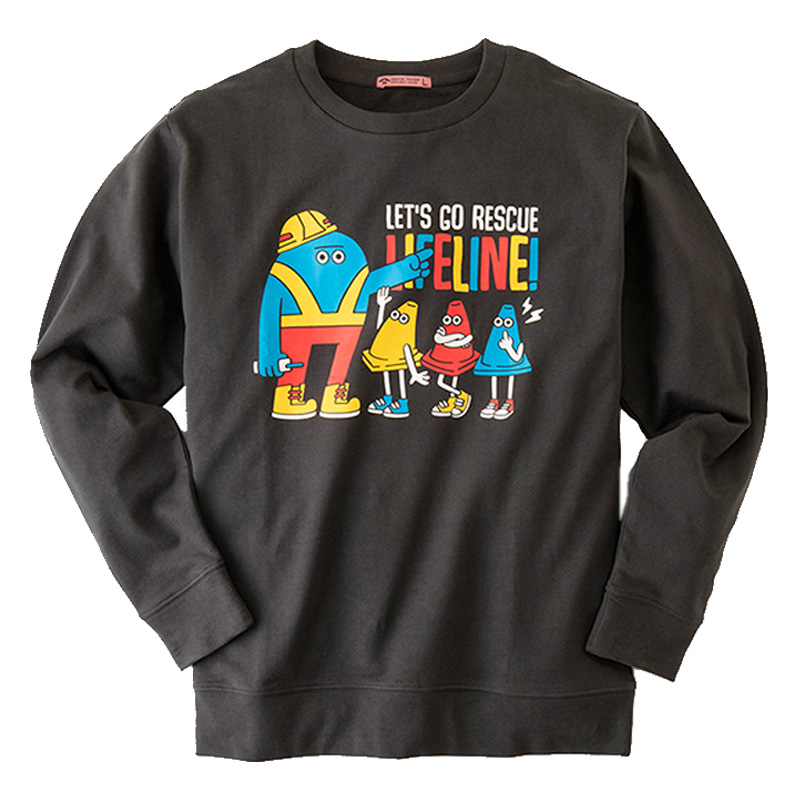 レスキュートレーナー「Lets go rescue LIFELINE！」ブラック