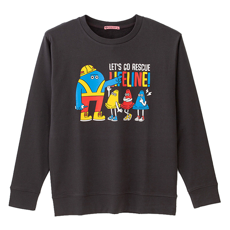 レスキュートレーナー「Lets go rescue LIFELINE！」ブラック