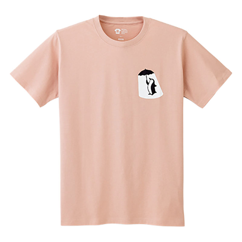 レスキューＴシャツ「突き刺さる直射日光」スモーキーピンク