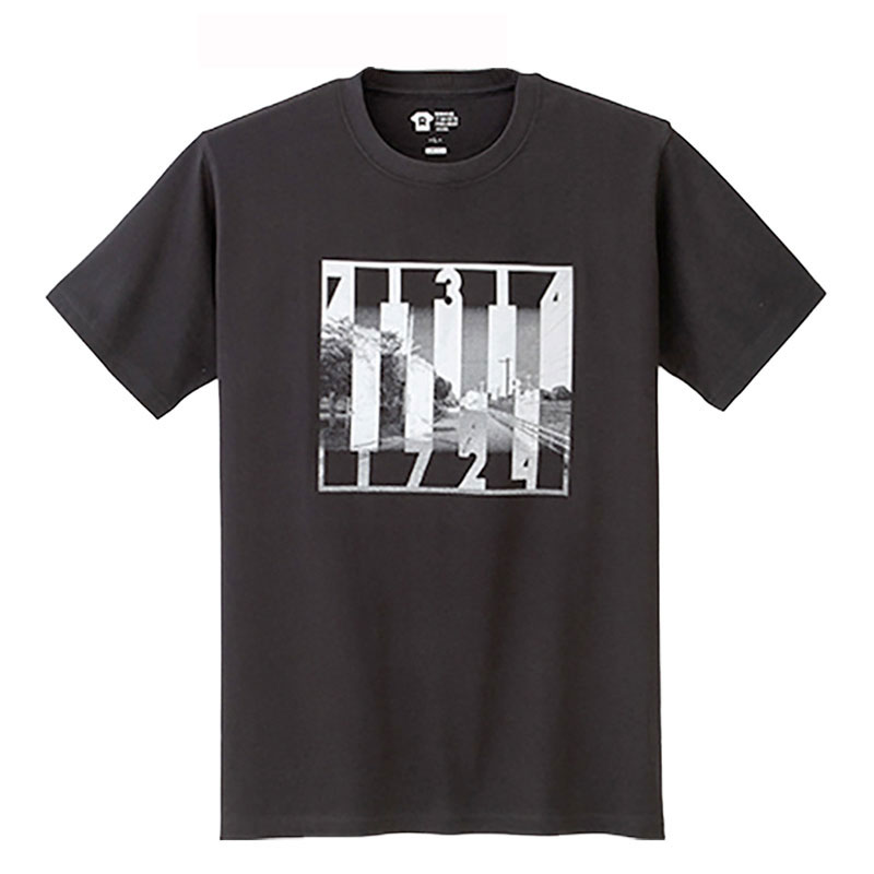 レスキューＴシャツ「移り変わる数字の先で」ブラック