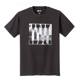 レスキューＴシャツ「移り変わる数字の先で」ブラック