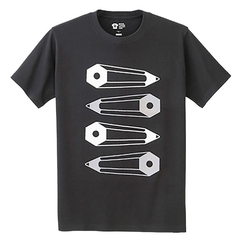 レスキューＴシャツ「てがき」ブラック